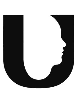The UNASSTD. mark: the letter U with a human face in profile
